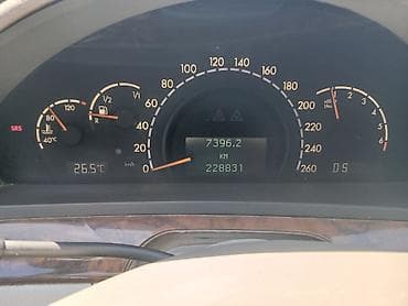560 sec: Mercedes-Benz S-Class: 2000 г., 3.2 л, Типтроник, Дизель, Седан — 3