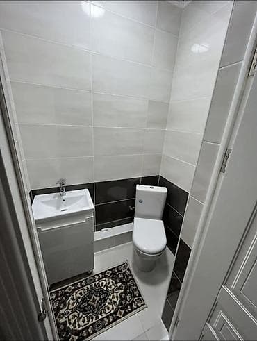 общежитие ала тоо: 2 комнаты, 75 м², Элитка, 6 этаж, Евроремонт — 6