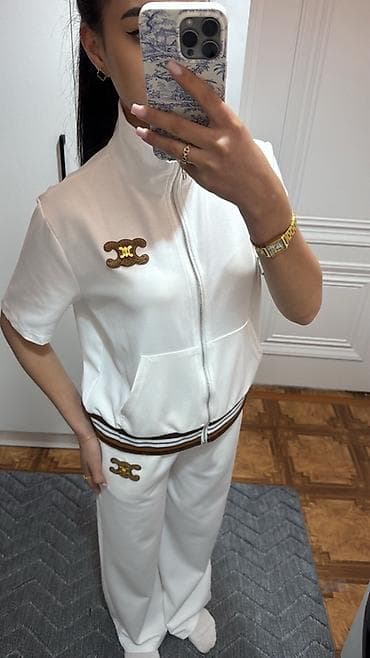 спартивная одежда: Женский спортивный костюм, 2 предмета: - Верх: джемпер на молнии с — 3