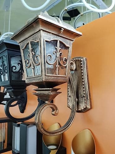 study lamp: Настенный уличный светильник в классическом стиле - Тип: бра для — 1