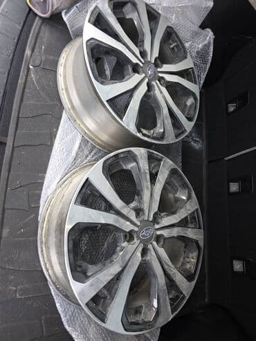 Литые Диски R 18 Subaru, Пара, отверстий - 5