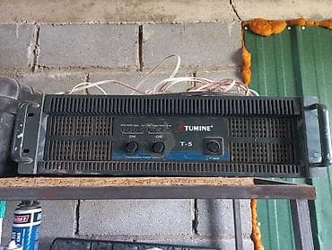 Профессиональный усилитель мощности Tumine T-5 - Двухканальный