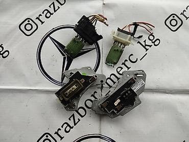 w163: Вентилятор Mercedes-Benz 2001 г., Б/у, Оригинал, Германия — 2