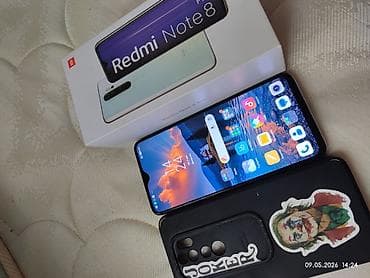 мегаком тарифы безлимитный интернет'' на месяц: Redmi, Redmi Note 8 Pro, Б/у, 128 ГБ, цвет - Белый, 2 SIM — 1