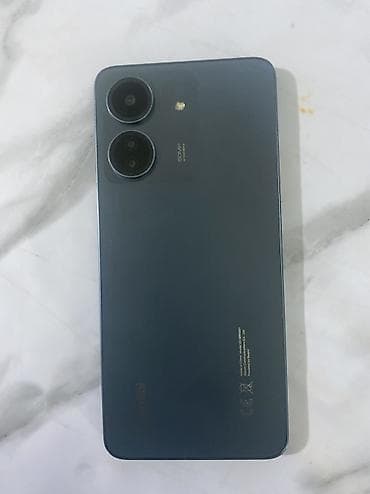 usb carplay: Redmi, Redmi 13C, Б/у, 128 ГБ, цвет - Синий, 2 SIM — 4