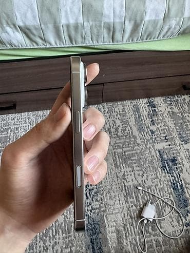 honor 100 pro: IPhone 16 Pro, Б/у, 512 ГБ, White Titanium, Чехол, 100 % — 6