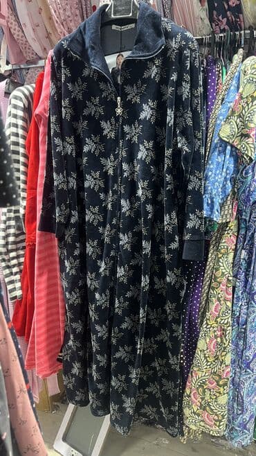 домашние халаты больших размеров: Халат, Велюр, Турция, Все размеры — 11