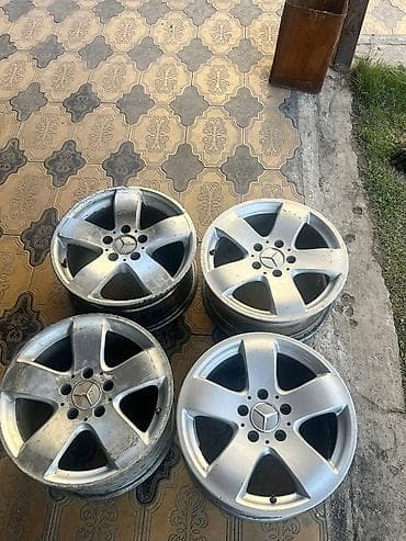 литые диски мерс: Литые Диски R 16 Mercedes-Benz, Комплект, отверстий - 5, Б/у — 1