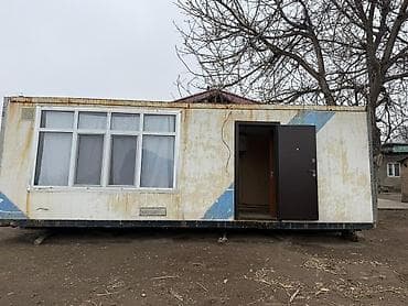 продаю дом с джал: Бытовка/модульное помещение с внутренней отделкой под дерево и большим — 4