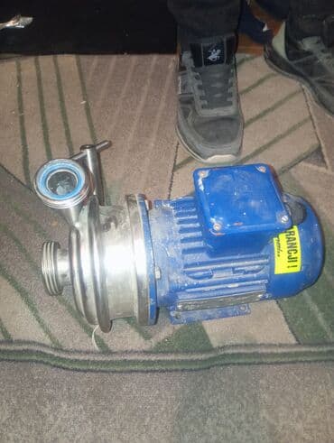 Центробежный насос из нержавеющей стали с электродвигателем -