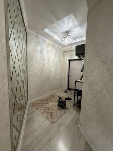 с кок жар ул тулеева: 2 комнаты, 54 м², Элитка, 10 этаж, Евроремонт — 1