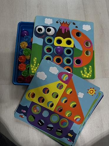 Мозаика для детей с крупными фишками - Набор для занятий по принципу