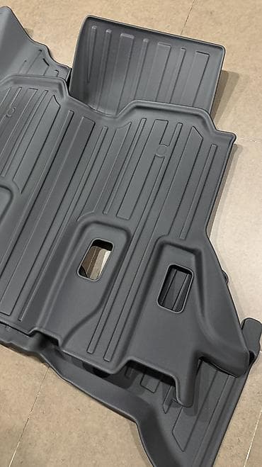 fit osh: 3D Резиновые Полики Для салона Toyota, цвет - Черный, Новый, Самовывоз — 8