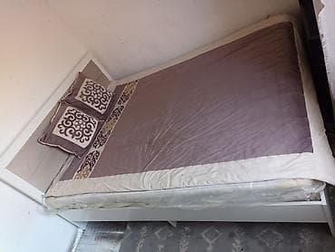 мебель спальная: Двуспальная кровать, Новый, С матрасом, длина - 2 см — 5