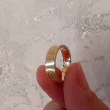 свадебные наборы ручной: Кольцо, Обручальное, Проба 585, Без вставки, Парный набор — 1