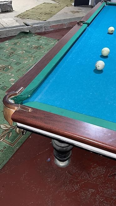 Гири: Бильярдный стол -Мраморный 10фут - Размер: полноразмерная игровая — 9