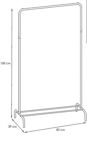 купить прихожую бу: Напольная вешалка Гордеробная вешалка Вешалка штанга Производство — 2