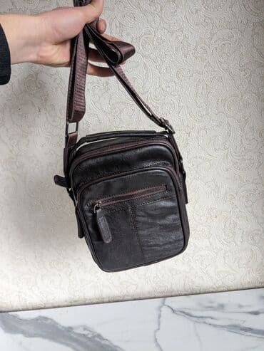 купить ремень мужской кожаный: Мужские барсетки Компактные Цвета : черный и коричневый Материал - — 3