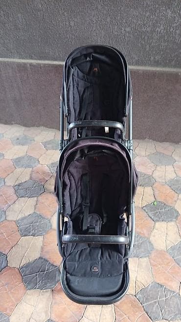 коляски двойные: Детская коляска для двоих (тандем, сиденья друг за другом) — 3