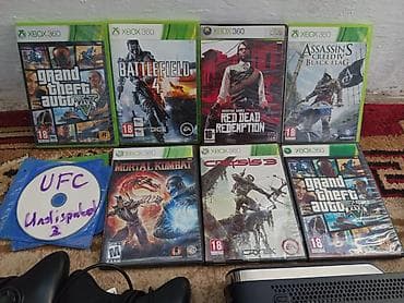 Xbox: Игровой комплект Xbox 360. в Токмоке находиться обмен интересует на — 2