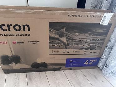 русская: Смарт-телевизор Acron LD43M6500, 42" Ключевые характеристики: - — 2