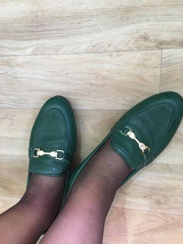 свадебное платье для беременных напрокат: Туфли, 38, Asos, Б/у, цвет - Зеленый, Платная доставка, Самовывоз — 2