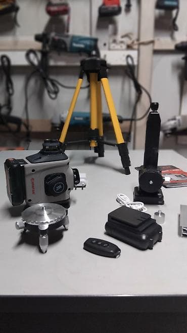 лазер уривин: Лазерный уровень УРАГАН 3D с зелёным лучом Новый Полный комплект — 3