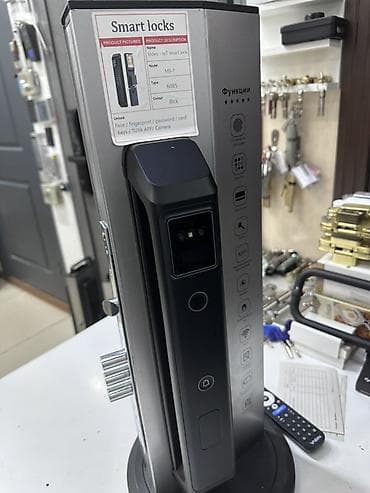 argus security systems: Видеосмарт‑замок MS‑1 (модель/серия: 6085, цвет: Black) Современный — 2