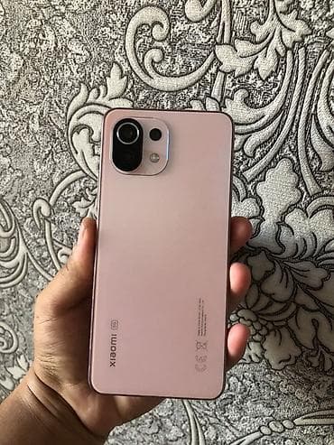 iphone v: Xiaomi, Mi 11 Lite, Б/у, 128 ГБ, цвет - Розовый, 2 SIM — 1