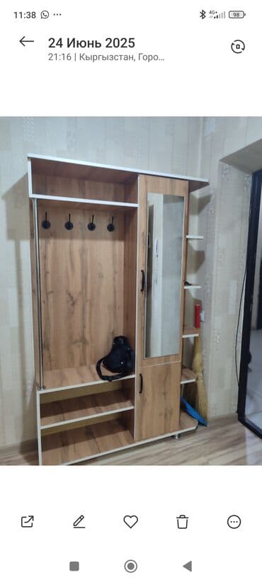 кыварти: 1 комната, Собственник, Без подселения, С мебелью полностью — 3