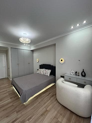 Квартиры: 2 комнаты, 65 м², Элитка, 14 этаж, Дизайнерский ремонт — 6