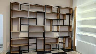 настенные книжные полки: Стеллаж настенный на заказ — 1