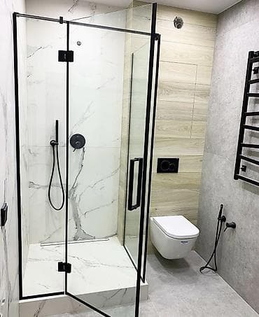 solutions upper: Стеклянные душевые ограждения и двери на заказ - Тип: распашные и — 7