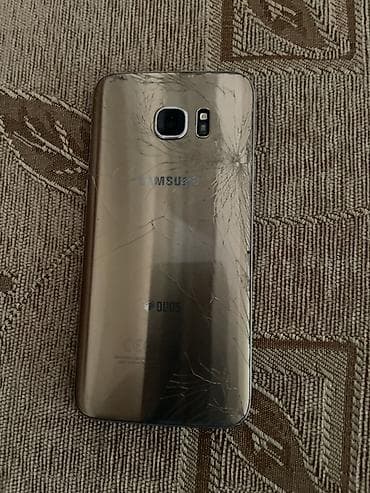 samsung edge: Samsung Galaxy S7 Edge Duos, цвет - Золотой, 2 SIM — 1