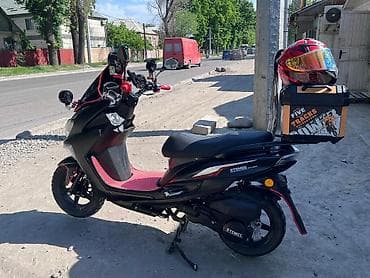 матарист на выезд: Скутер SYMCO (SYC) городской/туринговый шлем в подарок - Кузов — 3