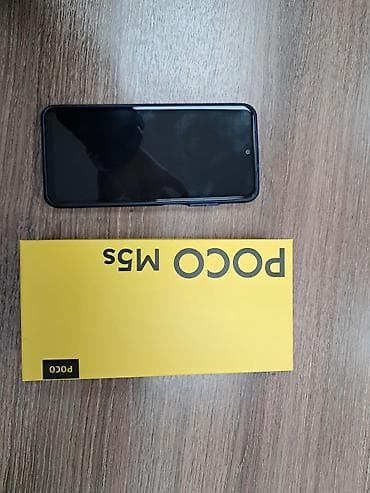 Poco M5s, Б/у, 128 ГБ, цвет - Синий, 2 SIM