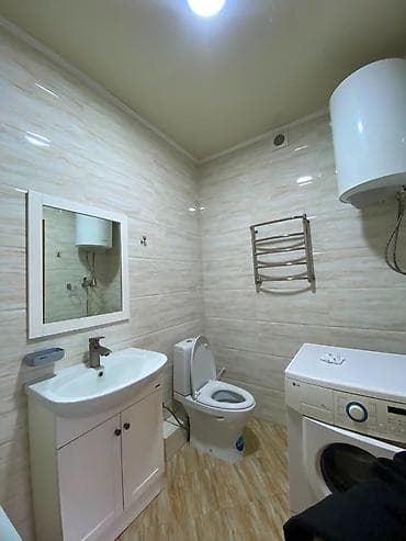 osh flat: 3 комнаты, 89 м², 7 мкр Элитка, 2 этаж, Евроремонт — 9