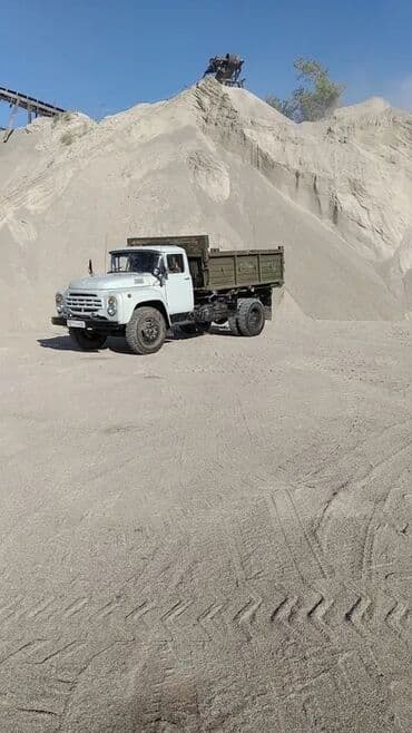 дрова зил: Песок, Ивановский карьер, Зил, Камаз — 3