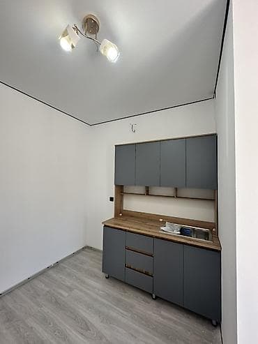 Студия/апартамент с отдельной кухонной зоной и санузлом. Планировка и