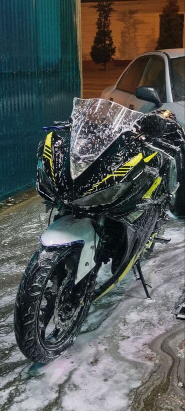 спринтер кузовные детали: Спортбайк CFMoto, 260 куб. см, Бензин, Взрослый, Б/у — 4