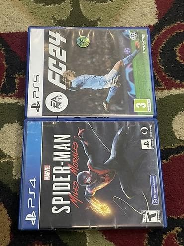 Два диска с играми для PlayStation