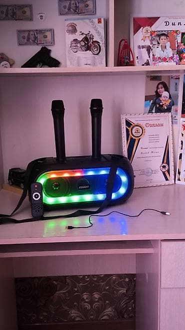 apollo twin: Портативная акустика Sing-e ZQS4247 - Мощный «Super Bass»: 2 динамика — 2