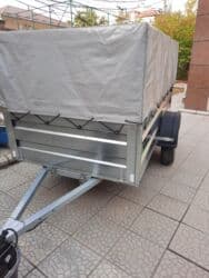 дом на колесах кемпинг: Прицеп, Тентованный — 8