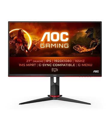 Мониторы: Монитор, AOC, Б/у, LED, 26" - 27" — 3