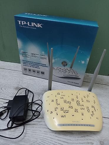 web camera: Беспроводной маршрутизатор-модем TP-LINK TD-W8968 (серия N) - — 1