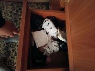 Шкафтар: Шифоньерлер, кийидер үчүн шкафтар, Түз, ЛДСП — 4