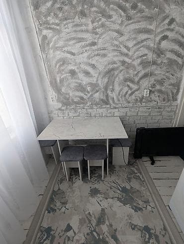 мкр улан продаю квартиру: 1 комната, 32 м², Малосемейка, 1 этаж, Косметический ремонт — 6