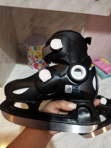 велосипед рассрочка: Детские коньки, размер 26-28 (регулируется). состояние идеальное! — 5