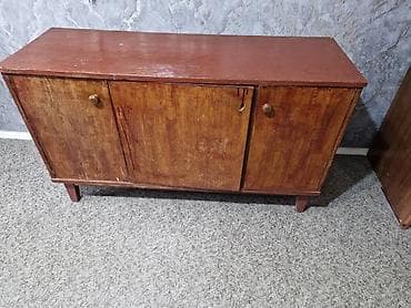 Тумба для вещей и одежды, Б/у, Без зеркала, Дерево, Самовывоз