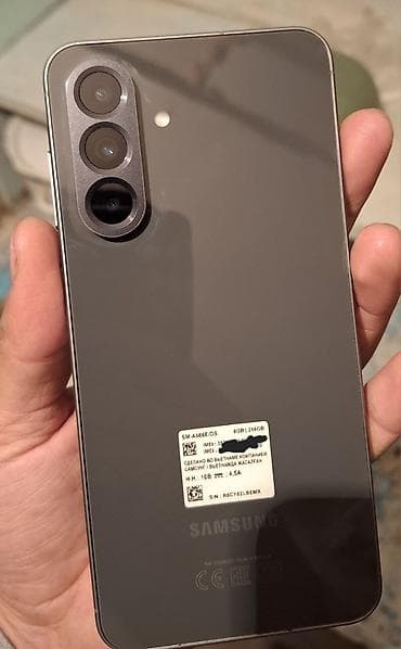 mi pad 6 max: Samsung Galaxy A56 5G (модель SM-A566E/DS), серийный номер — 1